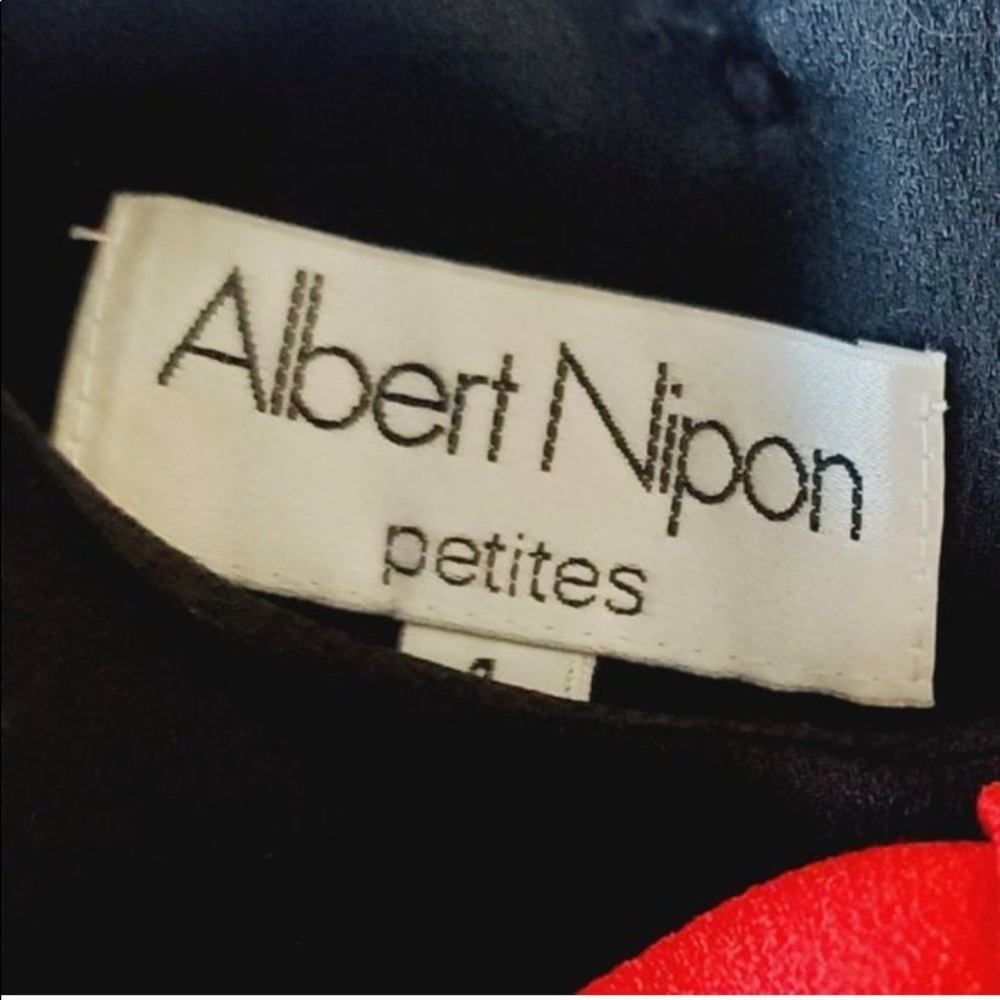 Vintage Albert Nipon Wool Dress - image 5